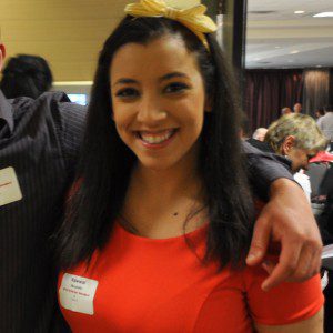 Nawwal at last year's Scholarship Breakfast